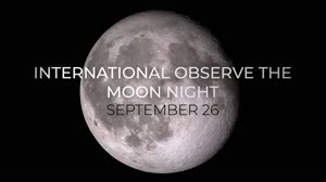International Observe the Moon Night - Sept. 26 2020